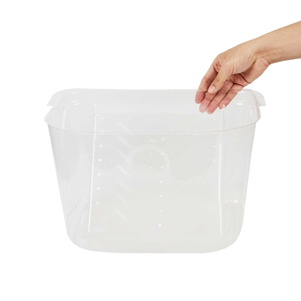 Handy Tek Clear Plastic Paint Pail Liner - Fits 3.5 gal Paint Pail - 15 1/2" x 12 1/4" x 9 1/4" - 5 count box