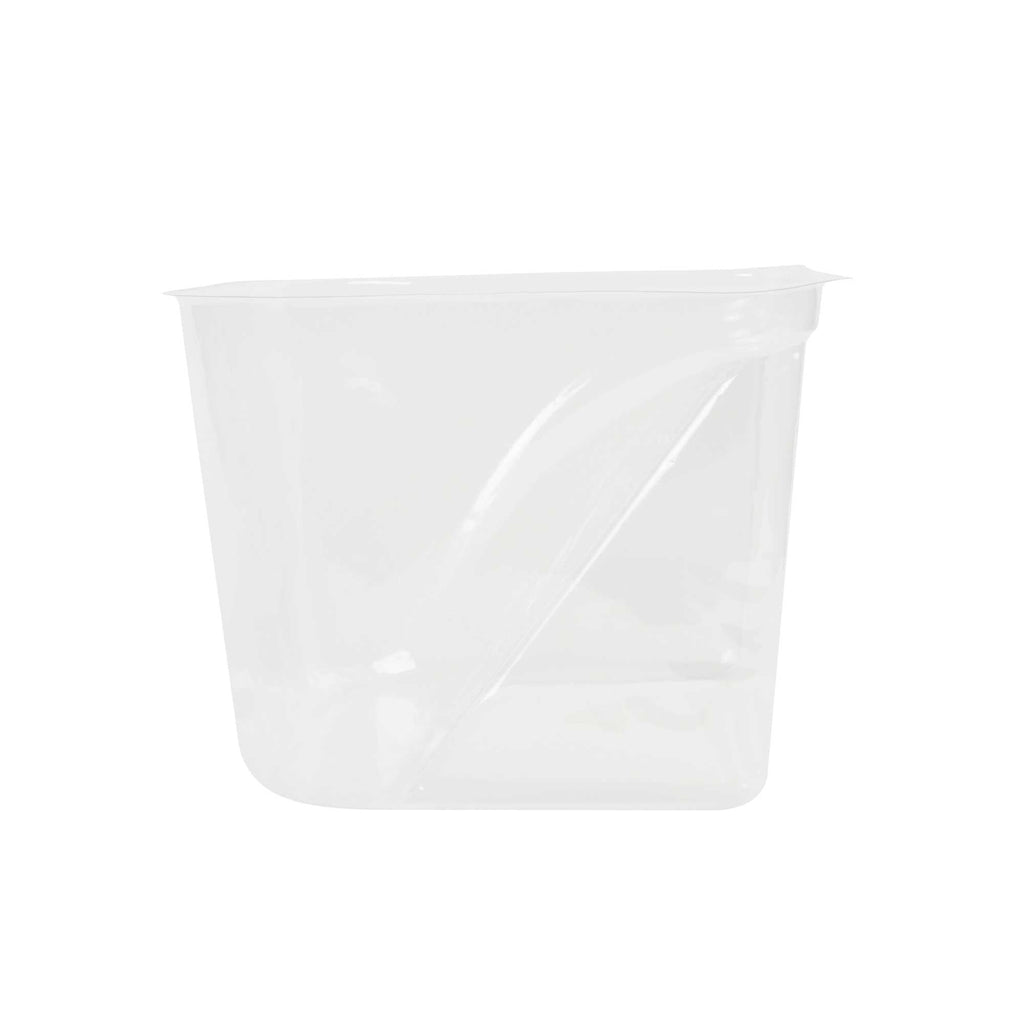 Handy Tek Clear Plastic Paint Pail Liner - Fits 3.5 gal Paint Pail - 15 1/2" x 12 1/4" x 9 1/4" - 5 count box