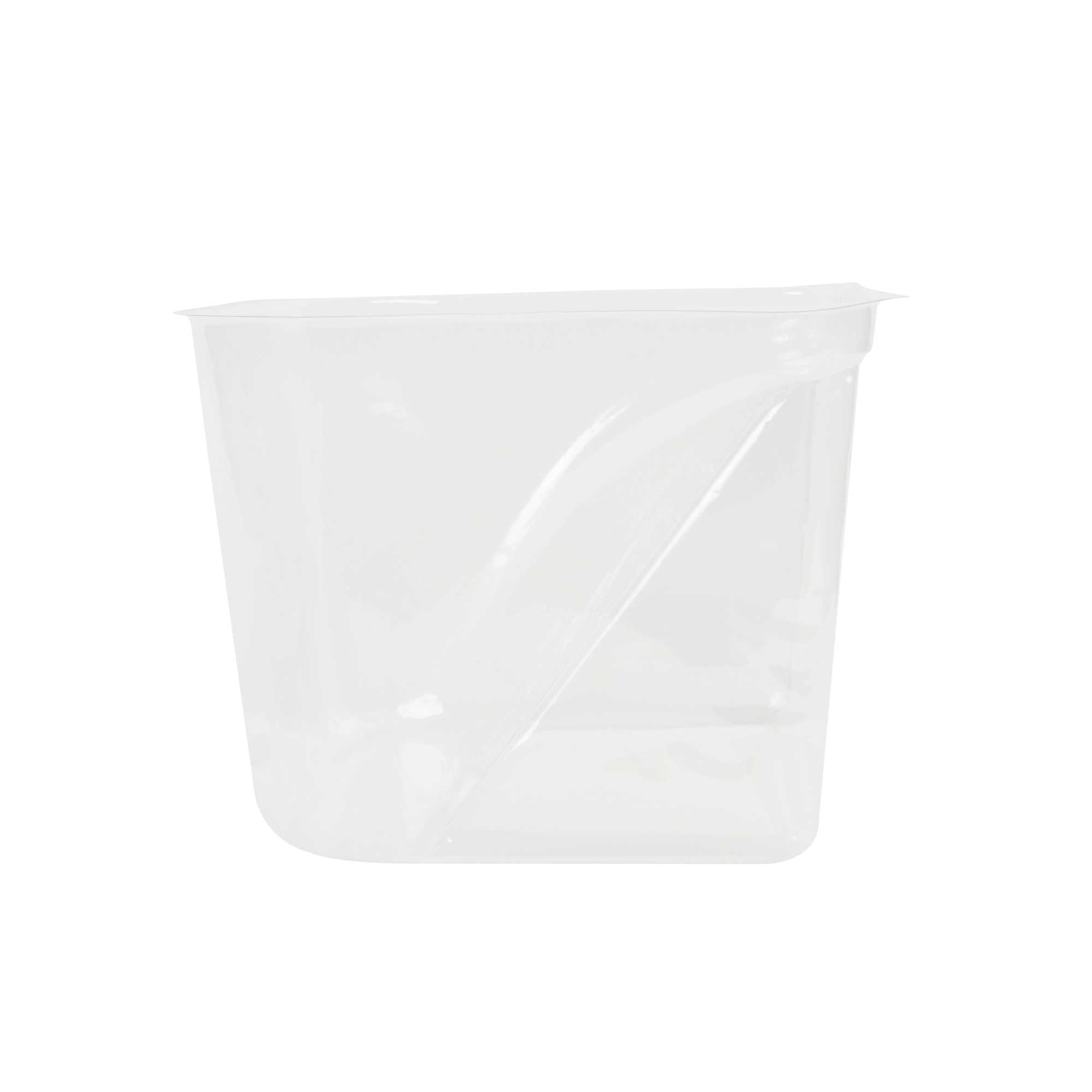 Handy Tek Clear Plastic Paint Pail Liner - Fits 3.5 gal Paint Pail - 15 1/2" x 12 1/4" x 9 1/4" - 5 count box
