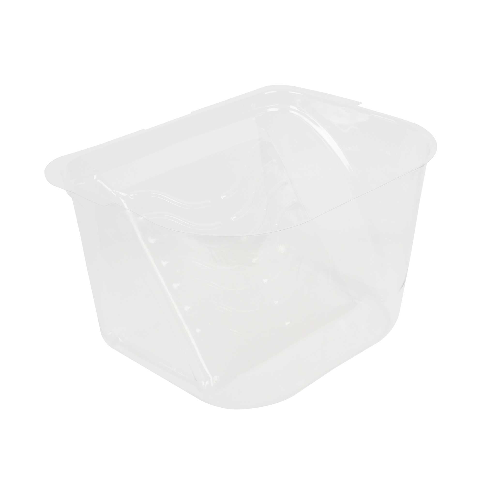 Handy Tek Clear Plastic Paint Pail Liner - Fits 3.5 gal Paint Pail - 15 1/2" x 12 1/4" x 9 1/4" - 120 count box