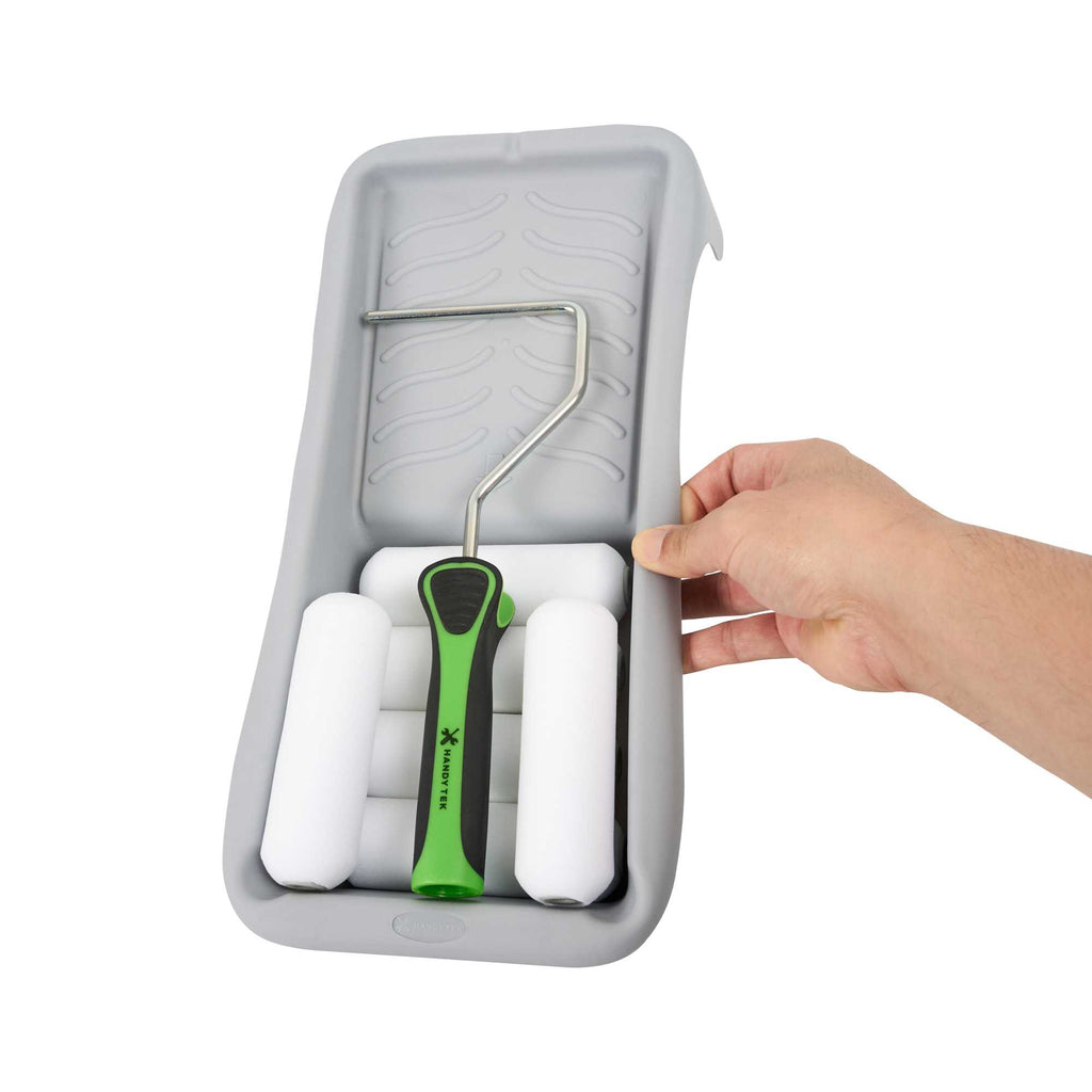 Handy Tek Paint Roller Kit - 8-Piece - 13 3/4" x 6 3/4" x 2 1/4" - 1 count box