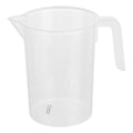 Chef 101 16 oz (2 cups) Clear Plastic Measuring Cup - 4 1/4" x 3 1/2" x 5" - 10 count box