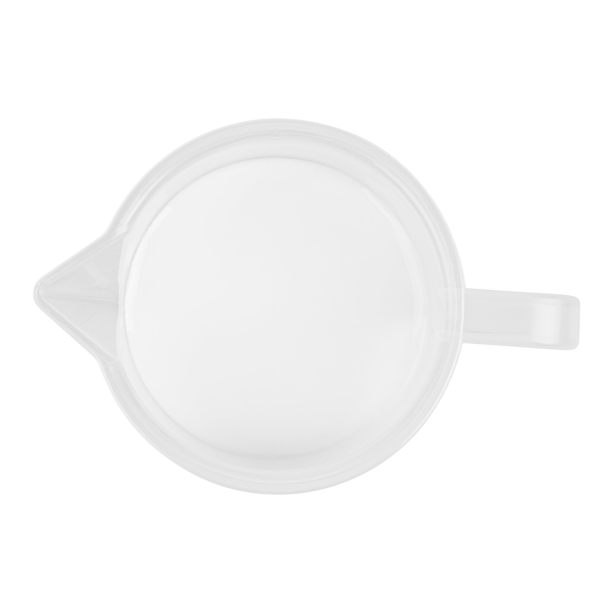 Chef 101 1-cup Clear Plastic Measuring Cup - 3 3/4" x 2 1/2" x 4 1/4" - 10 count box