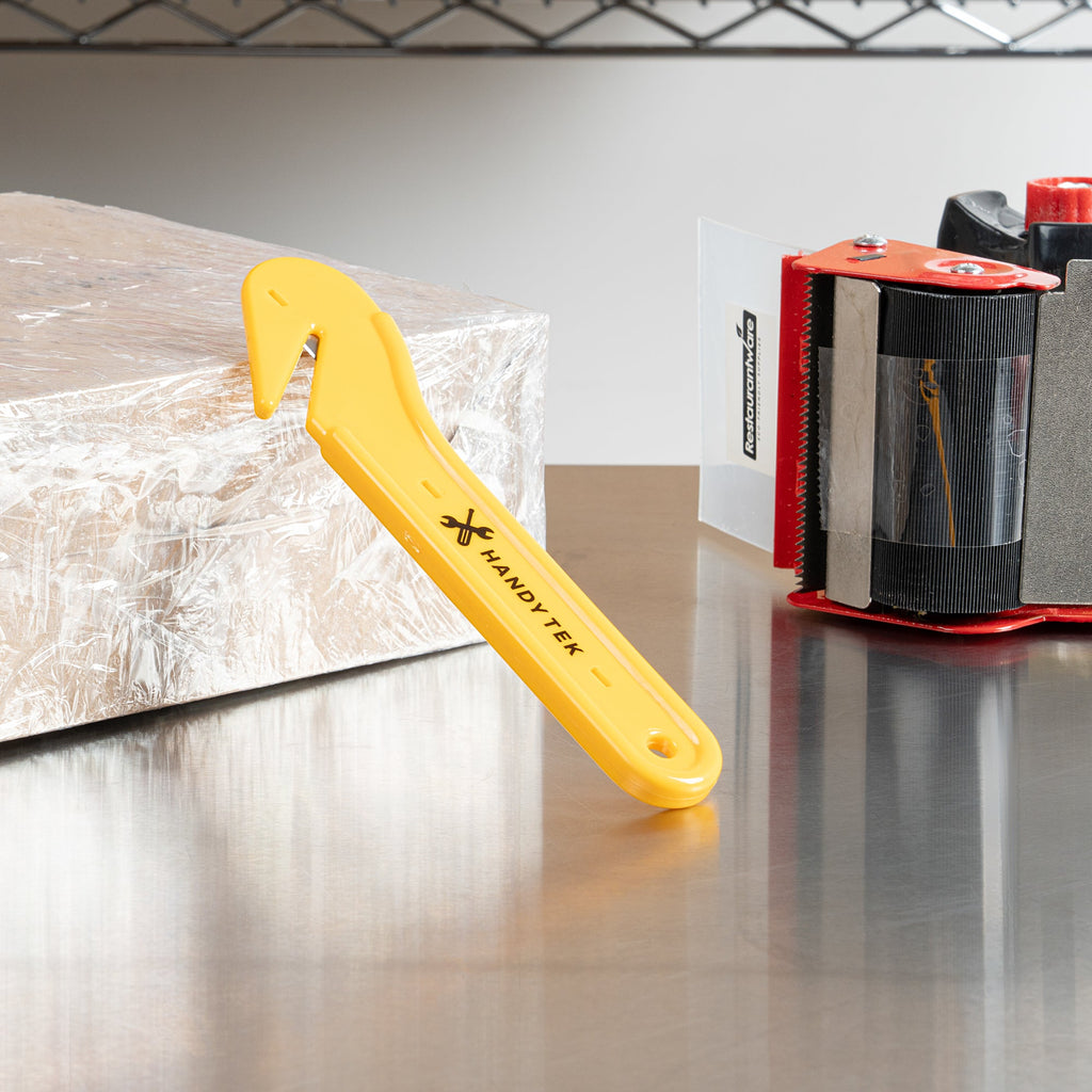 Handy Tek Yellow Disposable Film Cutter - 6 3/4" - 1 count box