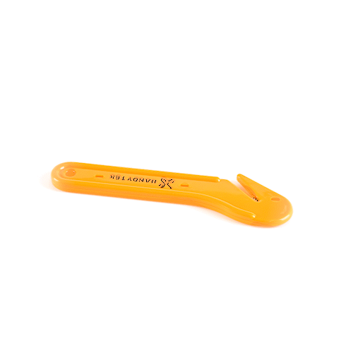 Handy Tek Yellow Disposable Film Cutter - 6 3/4" - 1 count box