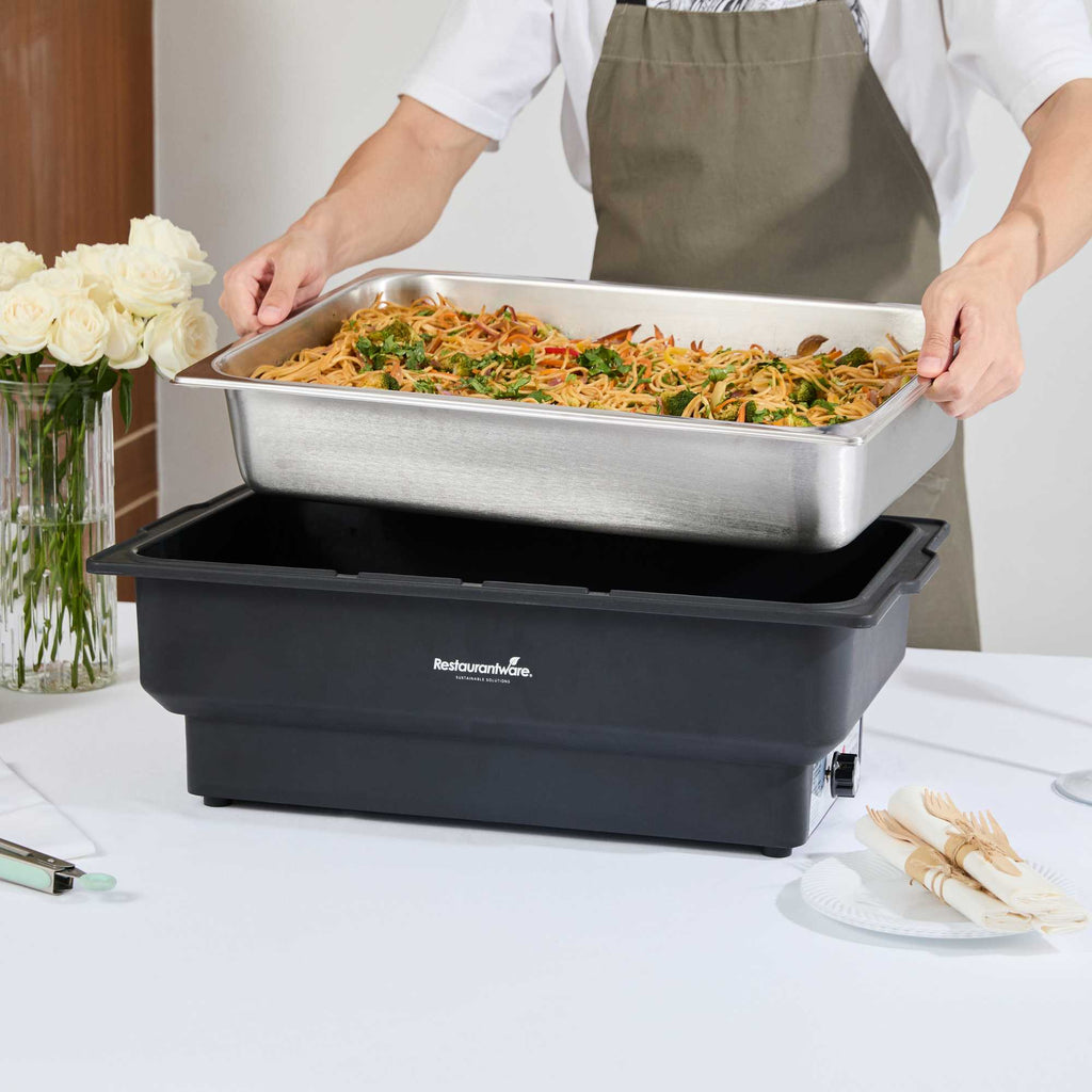 Cater Tek Full Size Electric Water Pan / Warmer - 120V, 760W - 1 count box