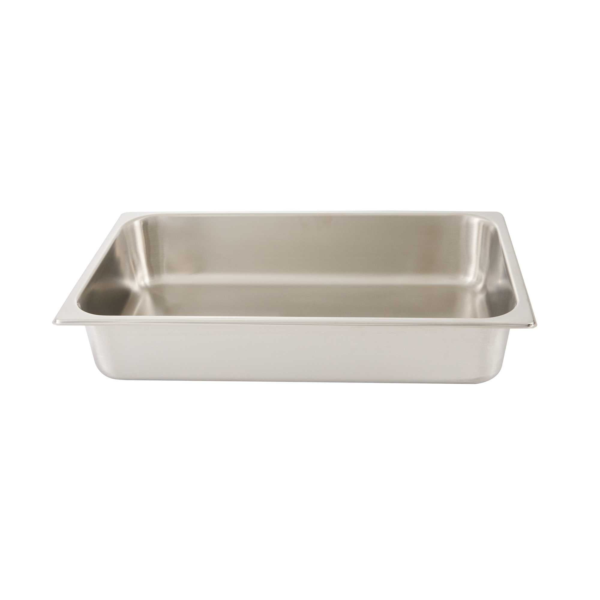 Cater Tek 14 qt Full Size Electric Chafer - Stainless Steel Roll Top Cover, Food Pan, Stand, 120V, 760W - 1 count box