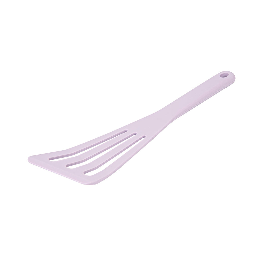 Met Lux Purple Silicone High Temperature Slotted Turner / Spatula - 12 1/4" - 200 count box