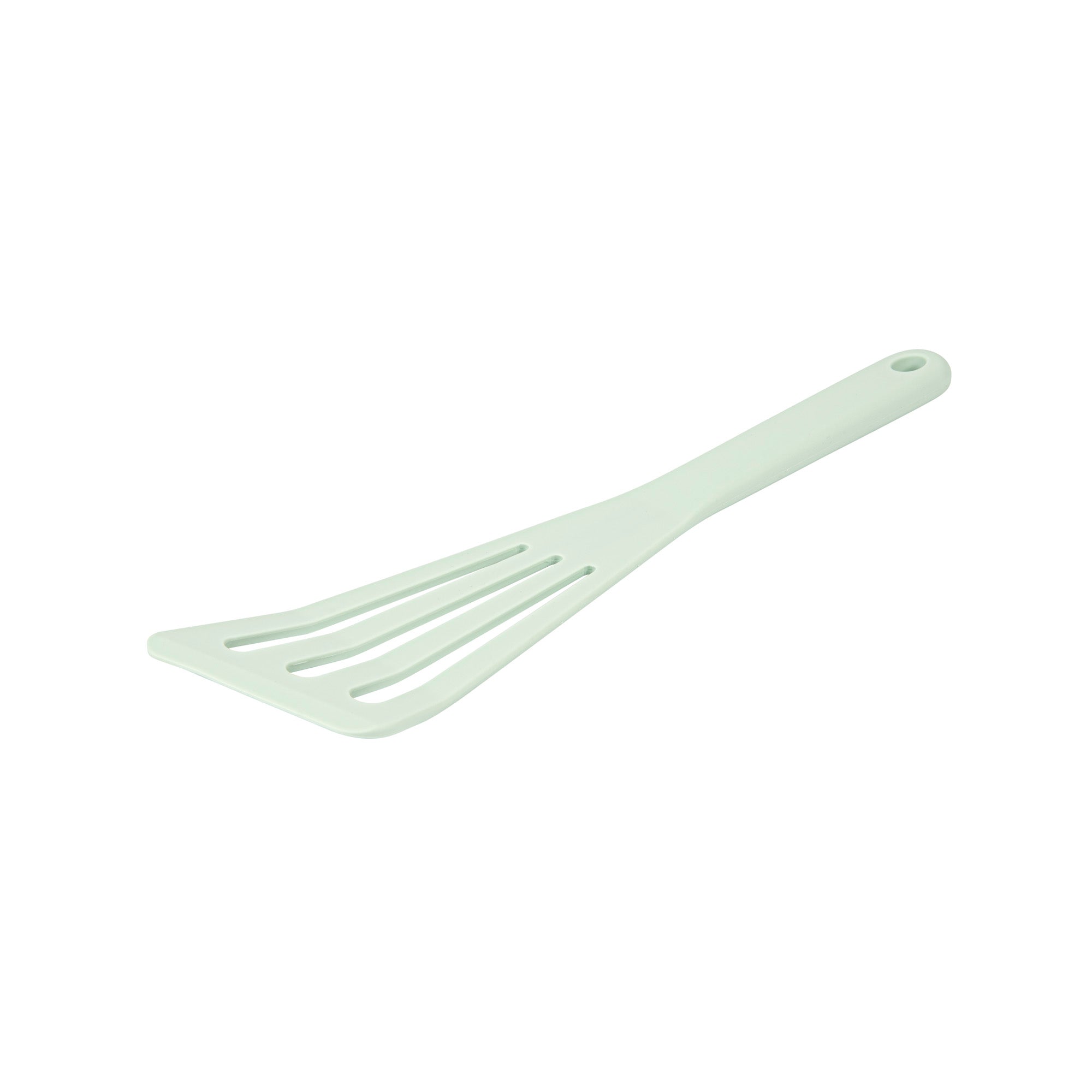 Met Lux Teal Silicone High Temperature Slotted Turner / Spatula - 12 1/4" - 200 count box