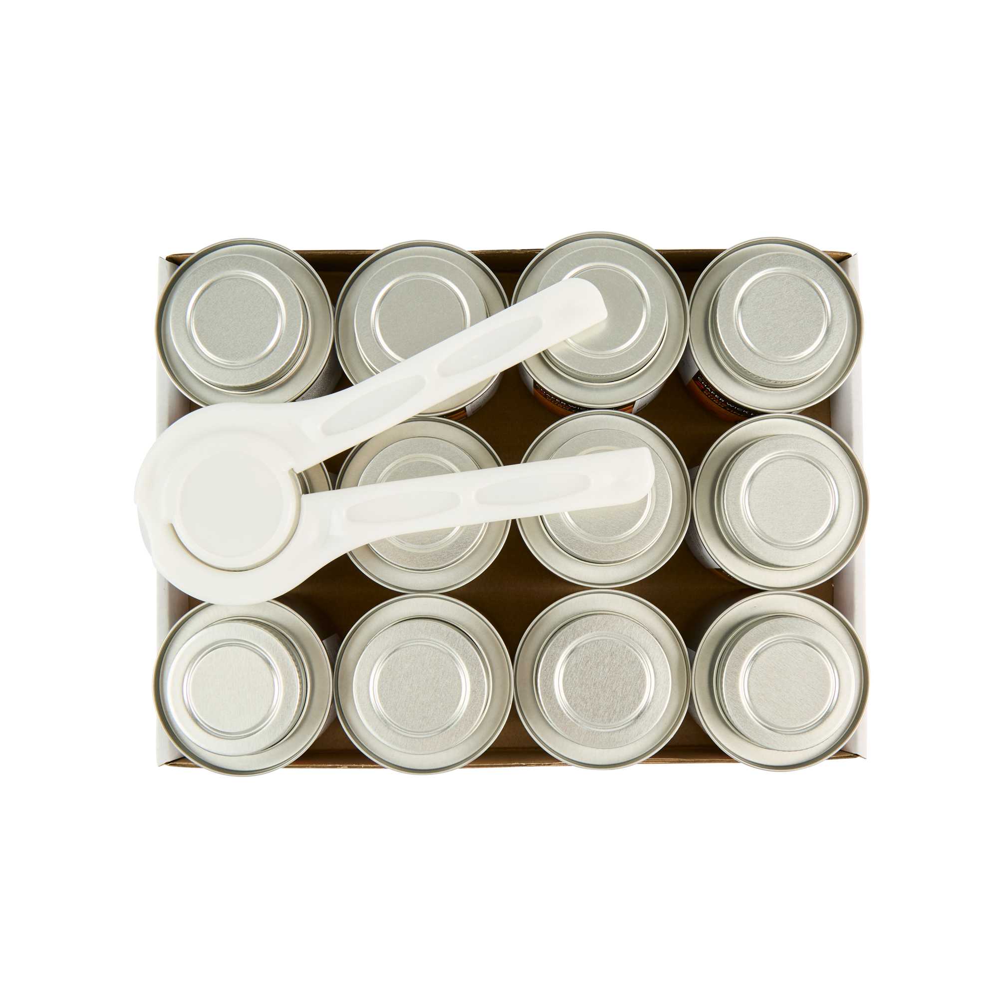 Fire Tek 2 Hour Wick Chafing Fuel - 12 Pack, with Safety Twist Cap and Lid Opener - 2 count box