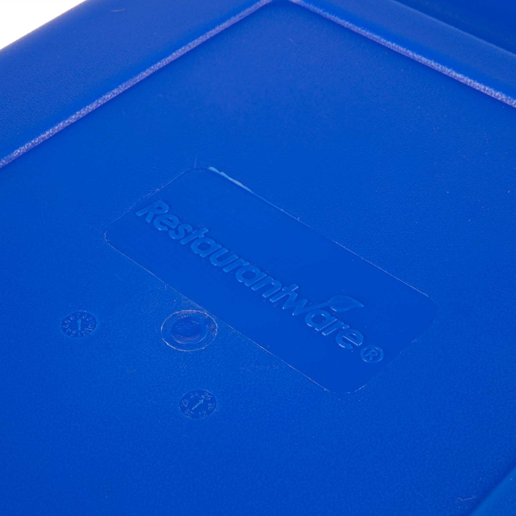 Met Lux Blue Meat Lug / Tote Box - 25" x 16" x 8 3/4" - 1 count box