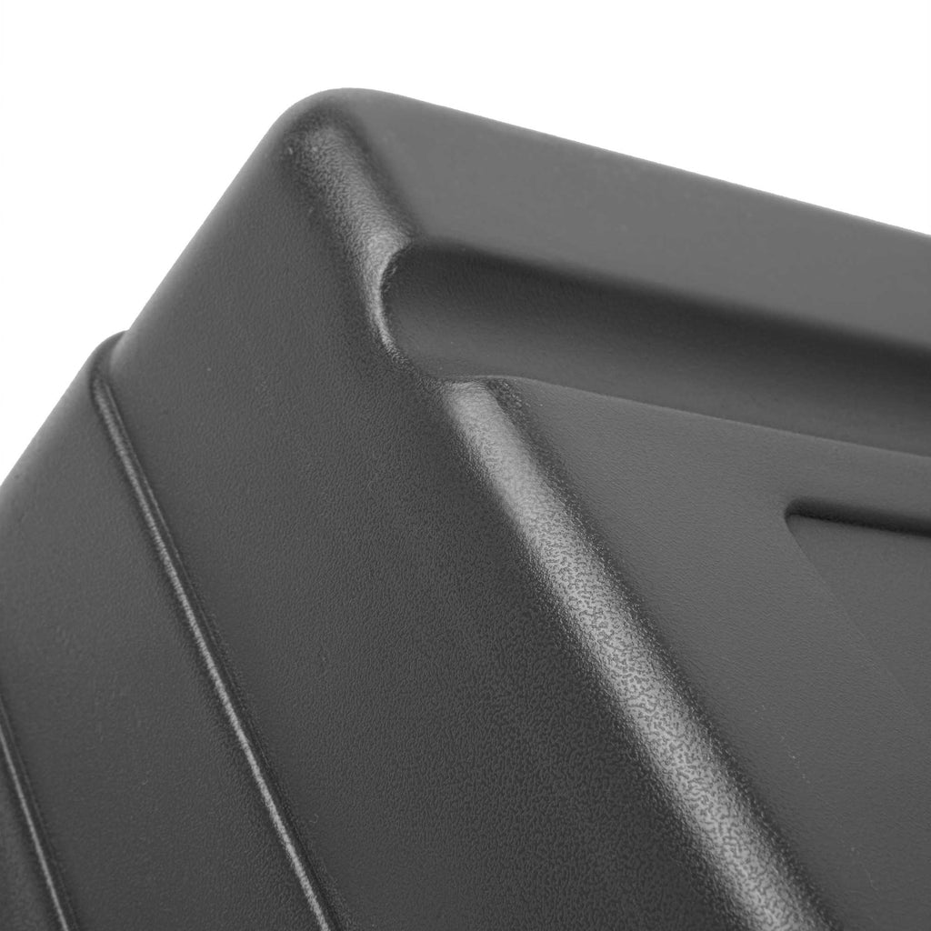 Met Lux Dark Gray Meat Lug / Tote Box - 25" x 16" x 8 3/4" - 1 count box