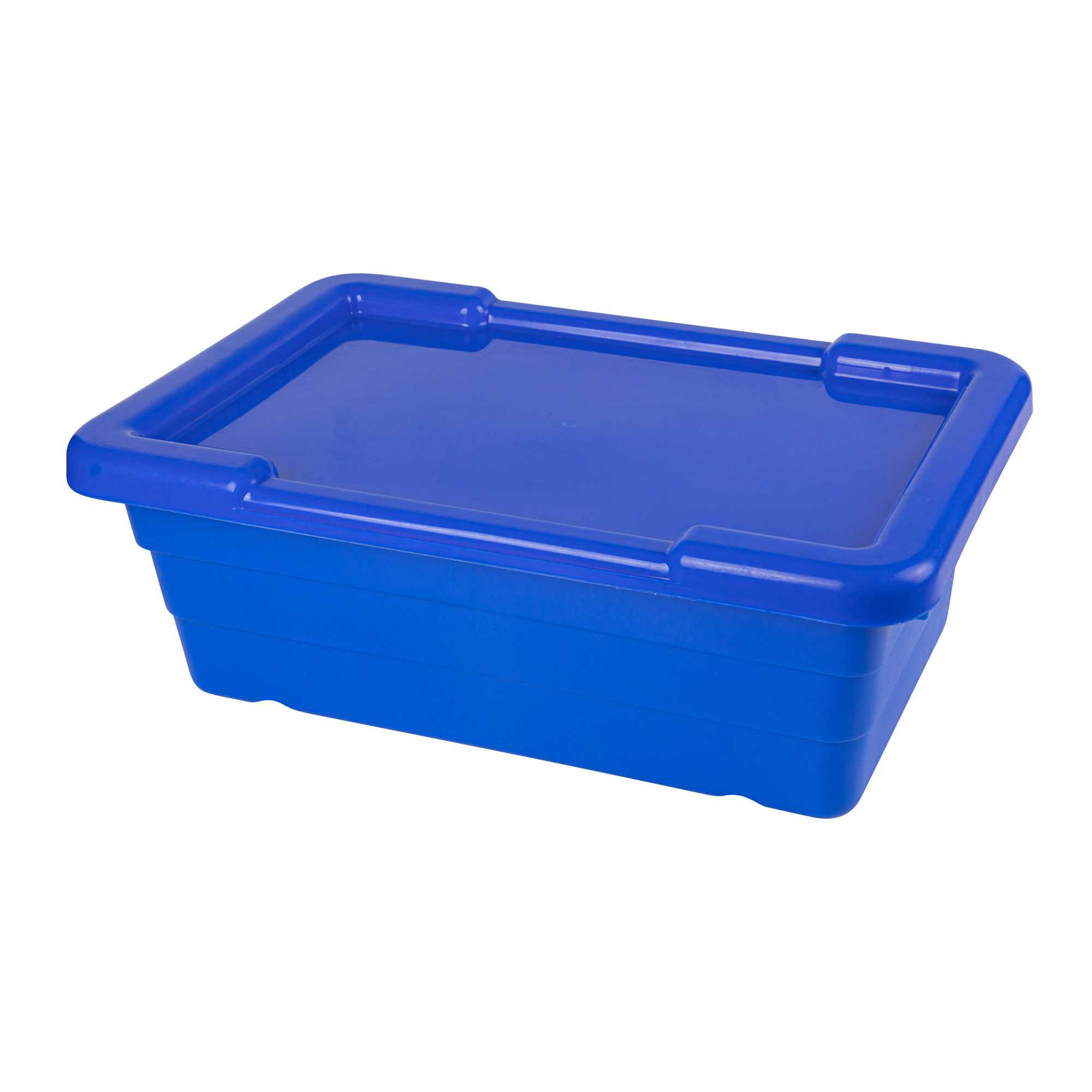 Met Lux Blue Recessed Lid - Fits Meat Lug / Tote Box - 25" x 16" - 1 count box