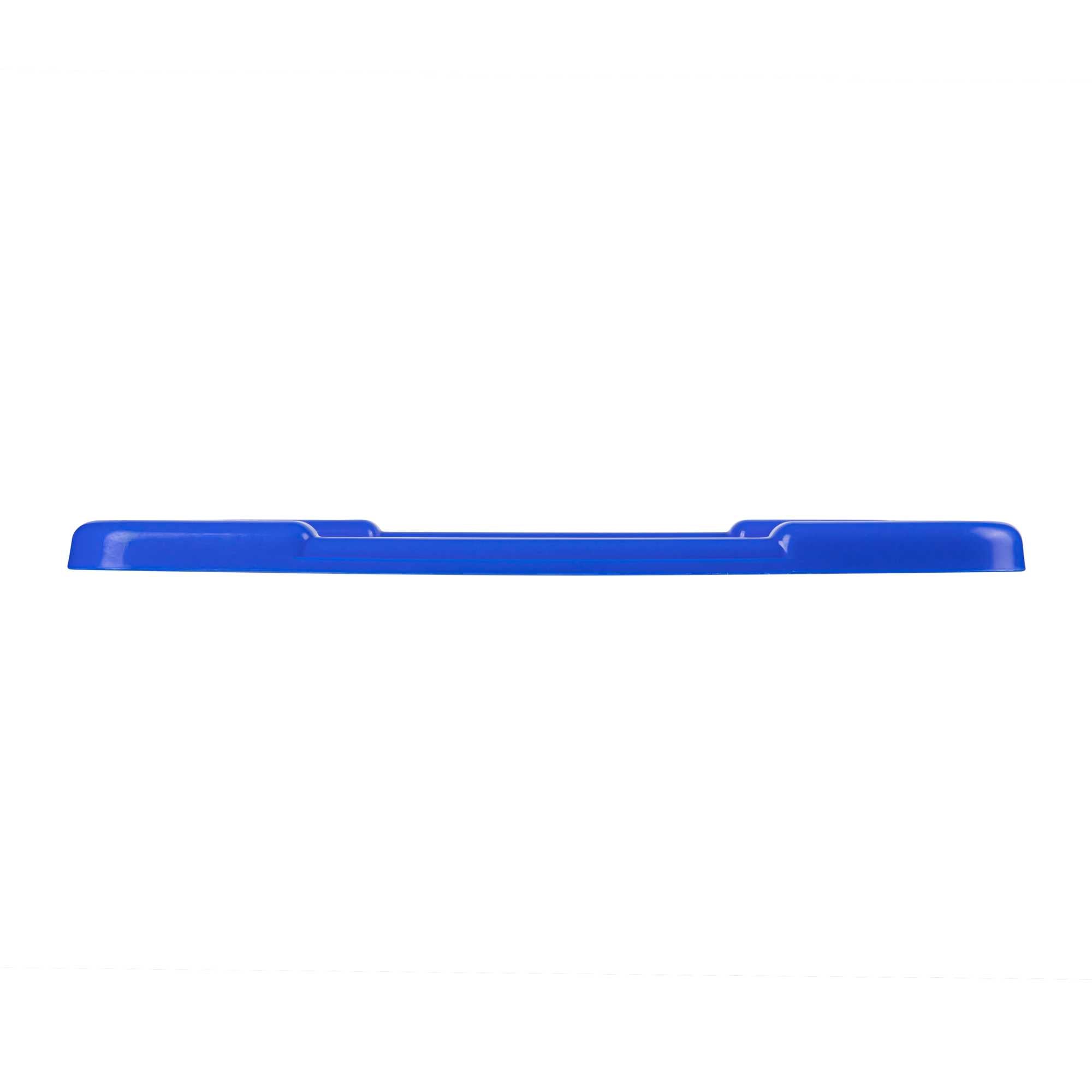 Met Lux Blue Recessed Lid - Fits Meat Lug / Tote Box - 25" x 16" - 1 count box