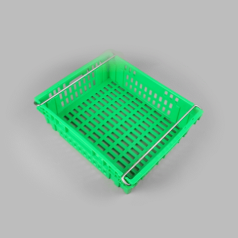 Met Lux Green Chill Tray - 23 3/4" x 19 3/4" x 7" - 1 count box