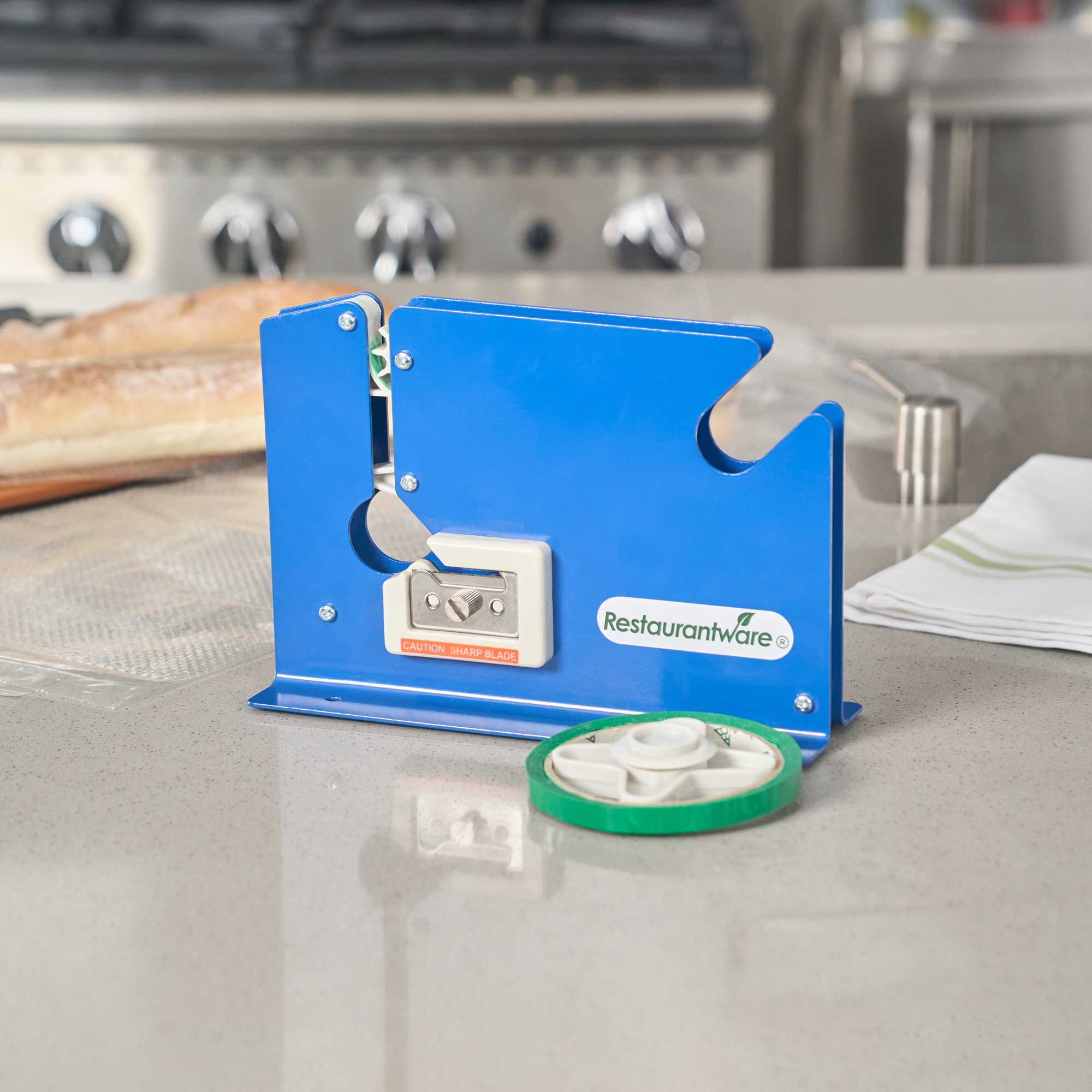 Handy Tek Poly Bag Sealer Tape Dispenser - 8 1/2" x 3" x 6" - 1 count box