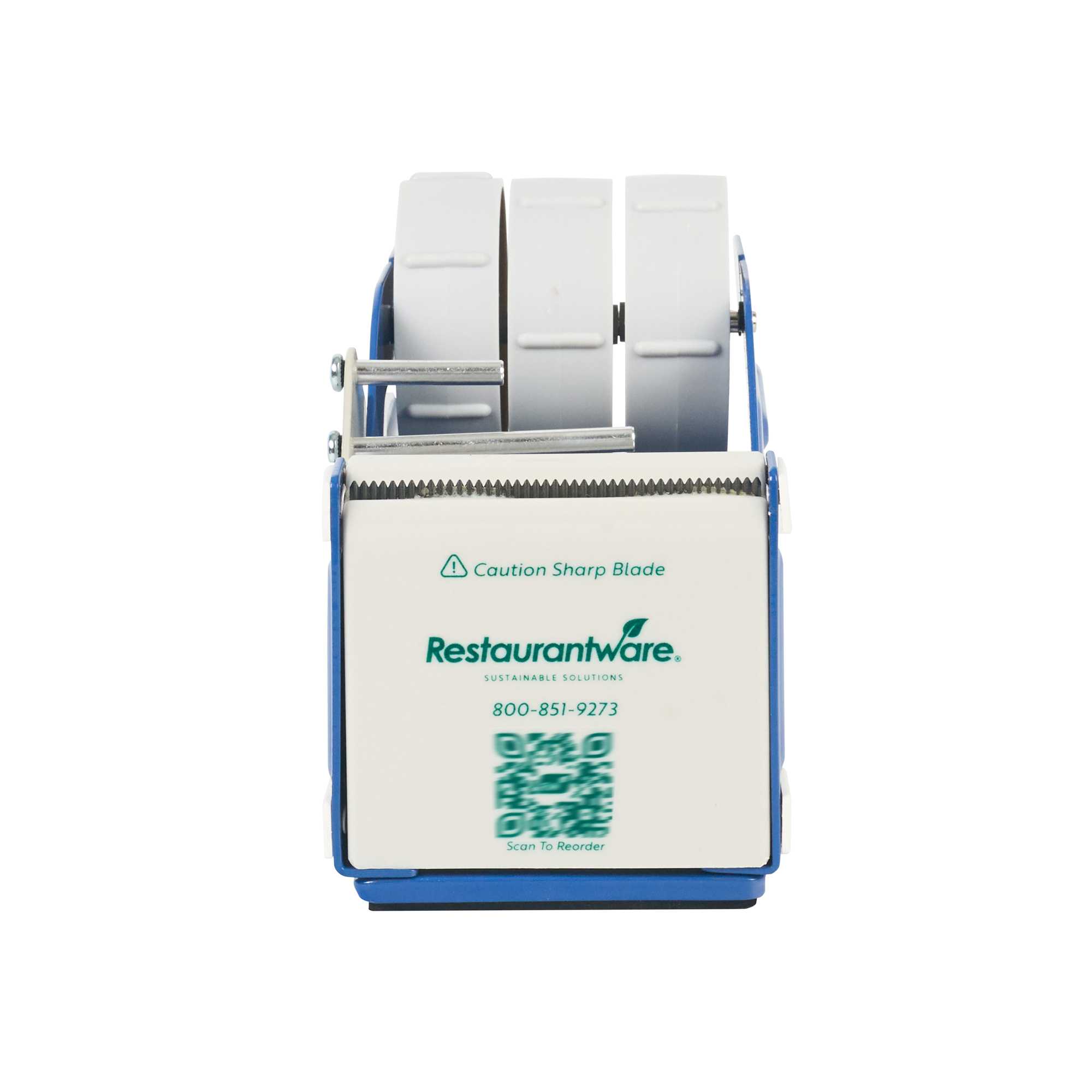Handy Tek Manual Multi-Roll Tape and Label Dispenser - 3" Working Width - 9 1/2" x 4" x 5 1/4" - 1 count box