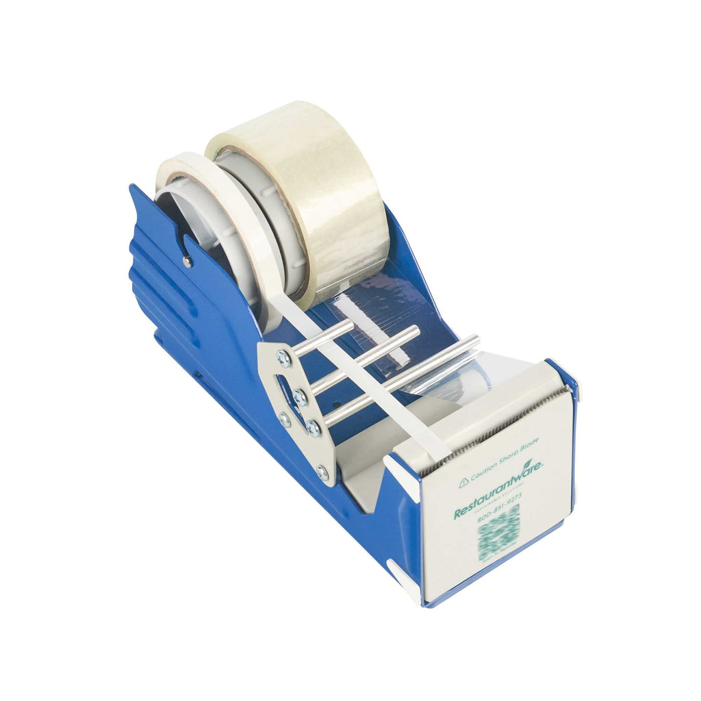 Handy Tek Manual Multi-Roll Tape and Label Dispenser - 3" Working Width - 9 1/2" x 4" x 5 1/4" - 6 count box