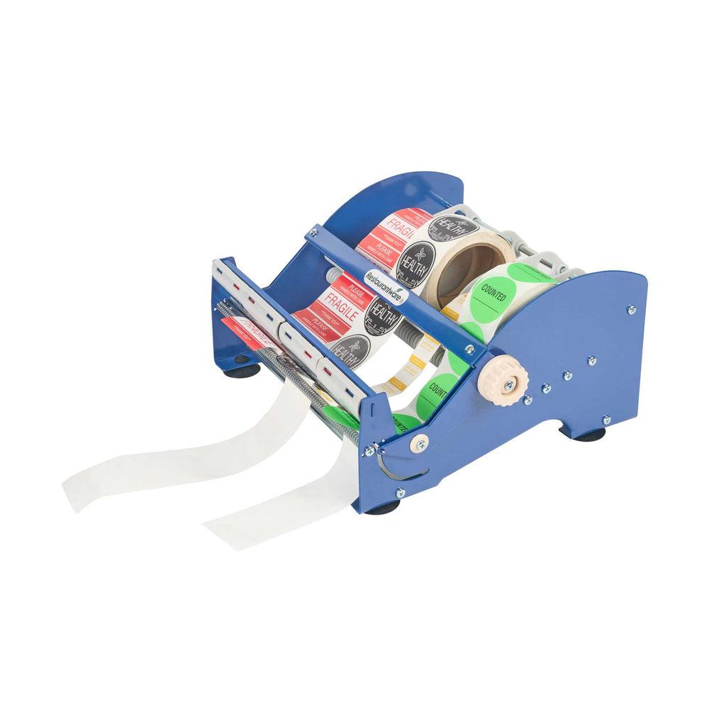 Handy Tek Manual Multi-Roll Tape and Label Dispenser - 12" Working Width - 14 1/2" x 13 1/2" x 7" - 1 count box
