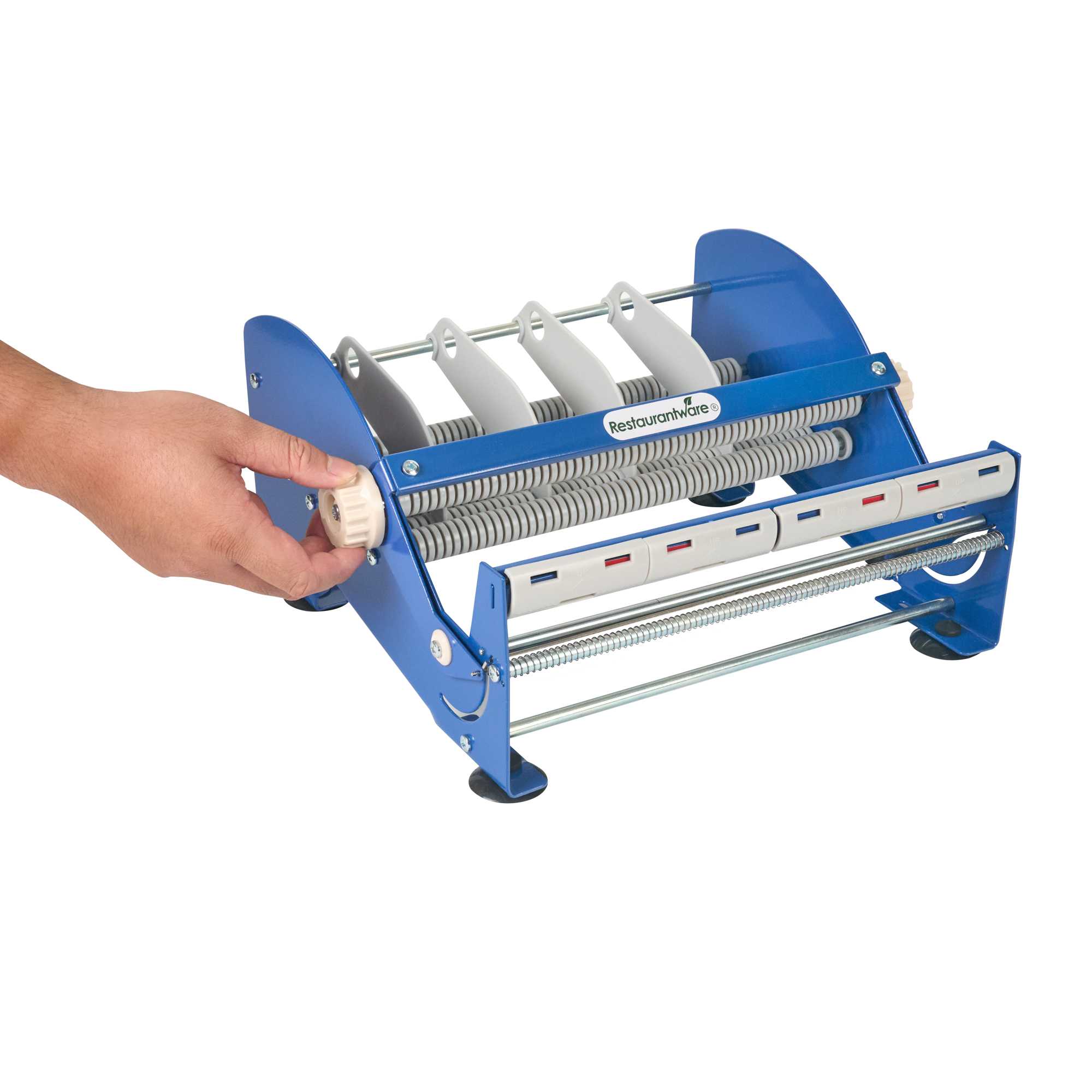 Handy Tek Manual Multi-Roll Tape and Label Dispenser - 12" Working Width - 14 1/2" x 13 1/2" x 7" - 1 count box