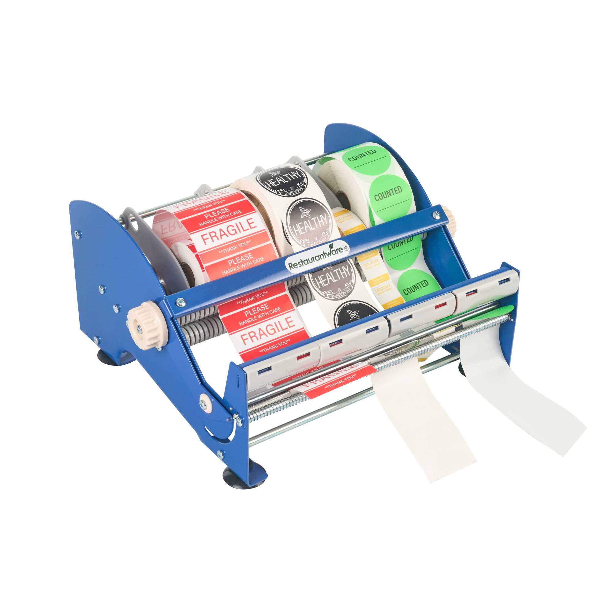 Handy Tek Manual Multi-Roll Tape and Label Dispenser - 12" Working Width - 14 1/2" x 13 1/2" x 7" - 1 count box