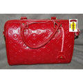 Red Leather Handbag