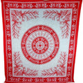 Tigers Elephants Mandala Tapestry Boho Wall Hanging