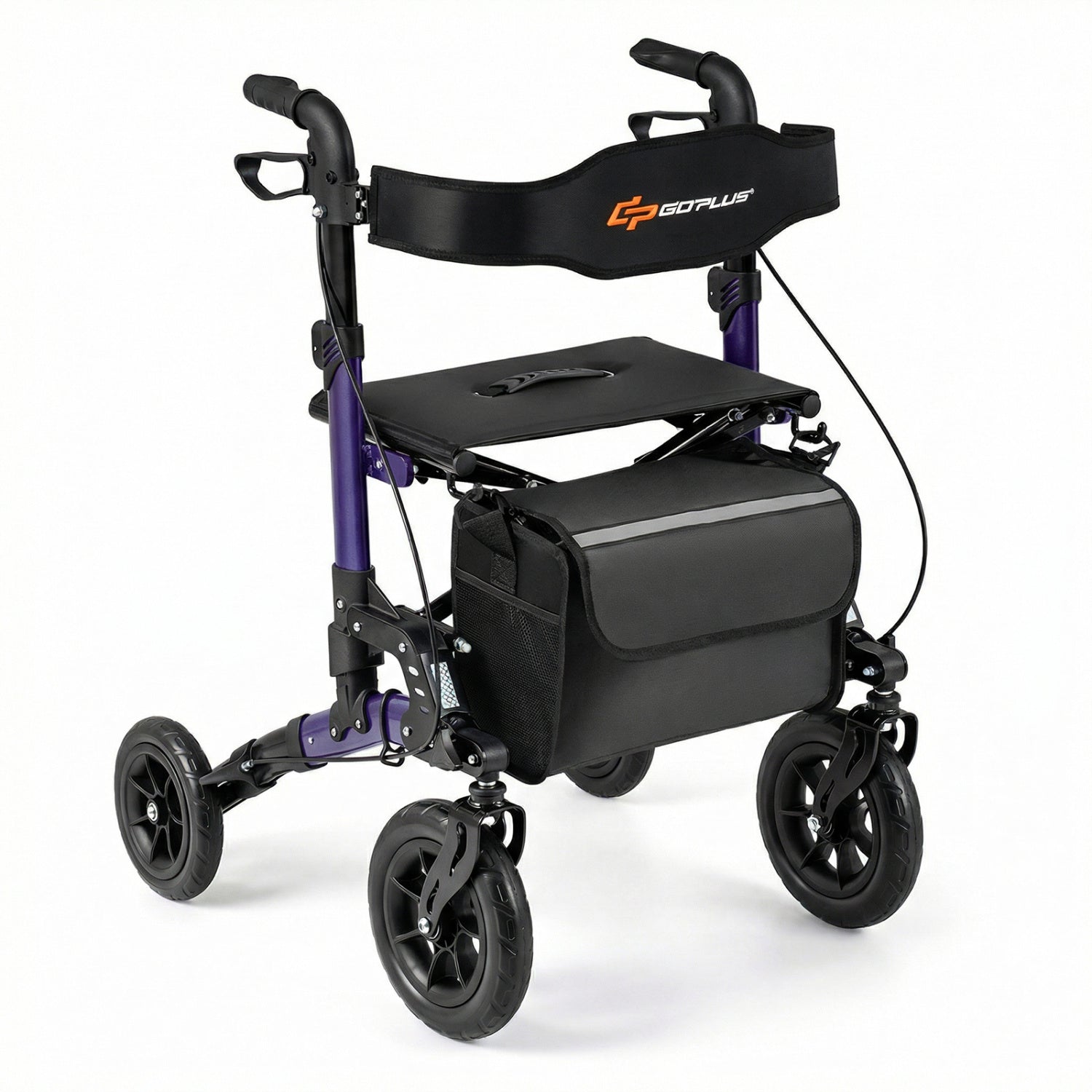 Rollator Walker for Seniors Folding Rolling Walker with Seat