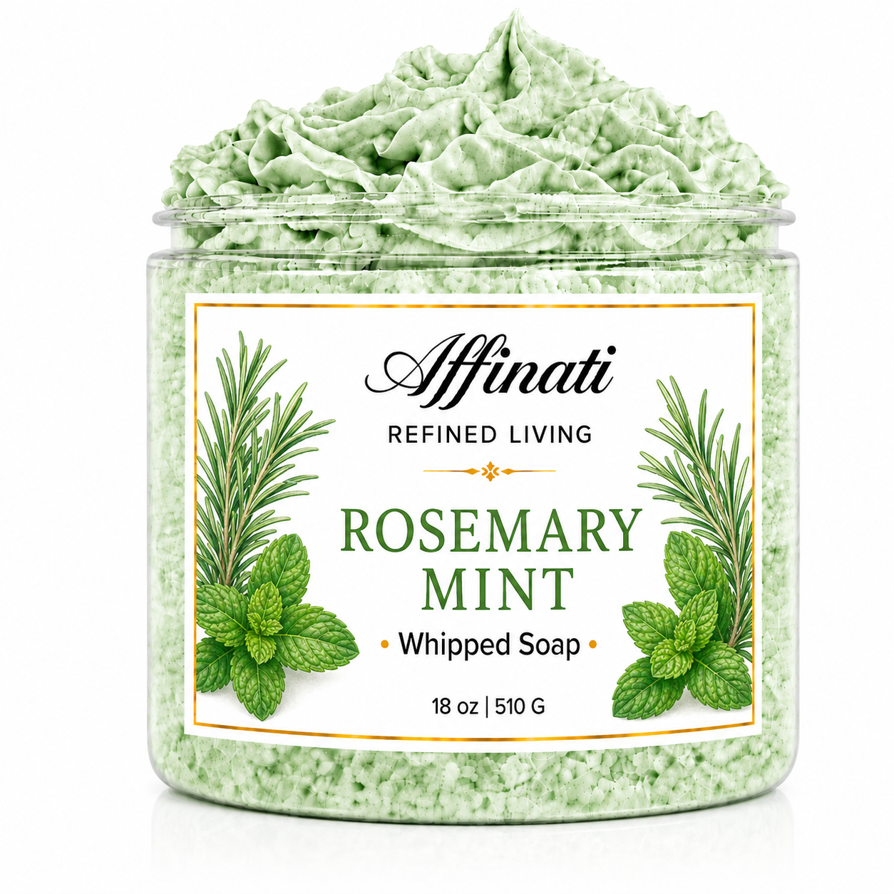 Rosemary Mint Whipped Soap