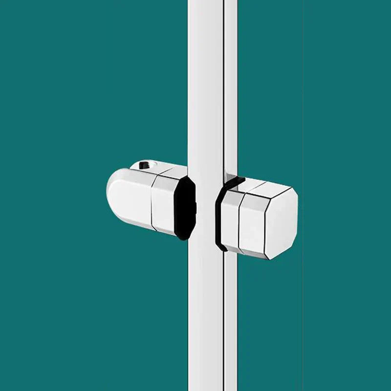 DecorBites™ Adjustable ABS Plastic Shower Slide Rail Holder Bracket