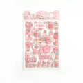 4-Piece Pink PET Sticker Pack | Kawaii Decorative Scrapbooking Set