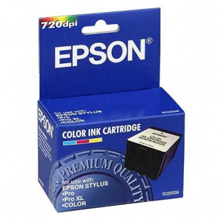 New, Pre-Owned - Epson S020036 Color Ink Cartridge