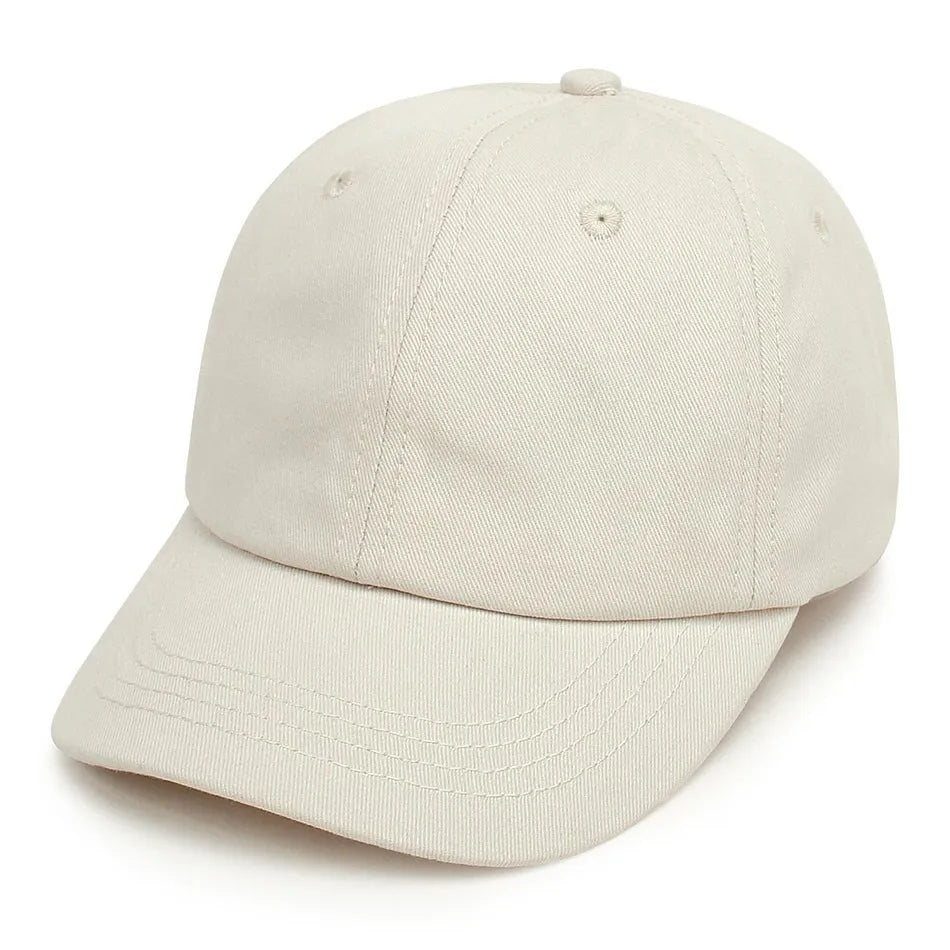 Baby Baseball Cap for Toddler | Low Profile Sun Hat with Adjustable Strap