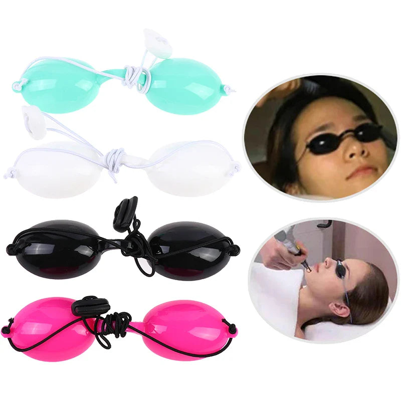Adjustable Full Shading Safety Eyepatch Glasses | Laser Light Protection Goggles for Clinics