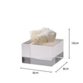 DecorBites™ Clear Crystal Coralline Ornaments for Home Decor