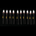 Neon Indicator Light Bulbs 10-Pack | 220V with Built-In Resistor
