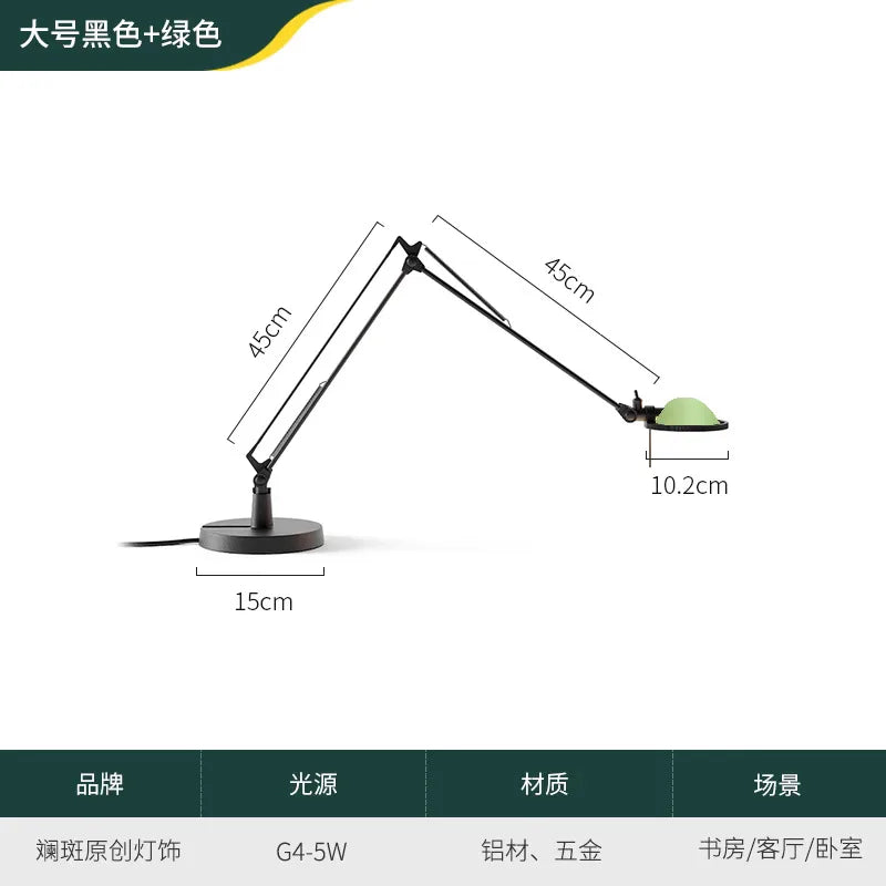 DecorBites™ Adjustable LED Desk Lamp for Home, Studio, Study, Bedroom, Cafe