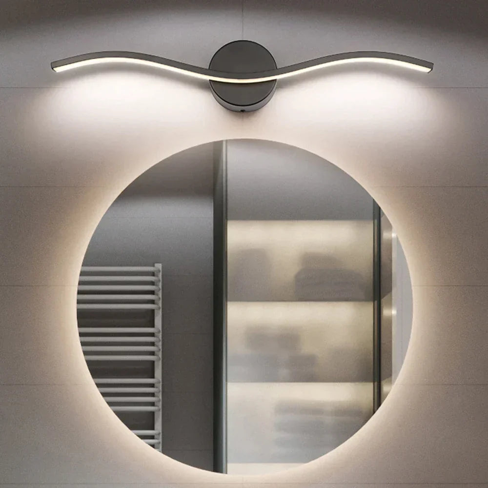 DecorBites™ LED Acrylic Wall Sconce Fixture for Modern Bathroom Mirror Lighting