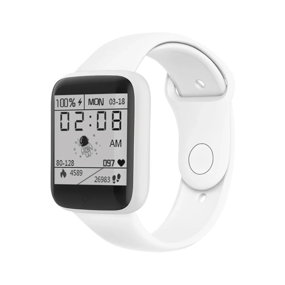 Bluetooth Smartwatch for Men Women | Fitness Tracker with Phone Control