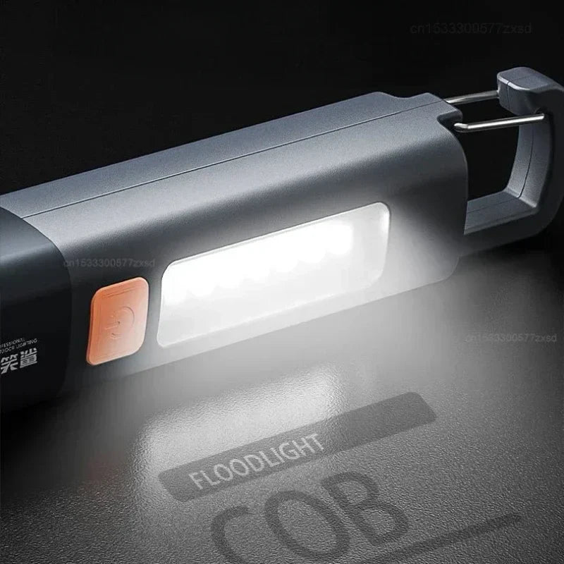 Mijia Outdoor Flashlight Portable Strong Light | Variable Focus Rechargeable LED Flashlight