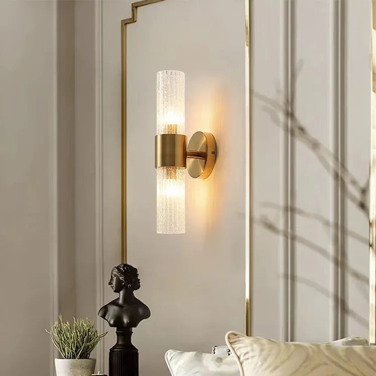 DecorBites™ Elegant Crystal LED Wall Lamp for Luxurious Home Lighting