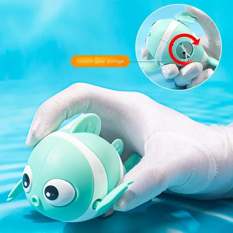 Wind Up Bath Toy Fish | Floating Swimming Toy for Toddlers