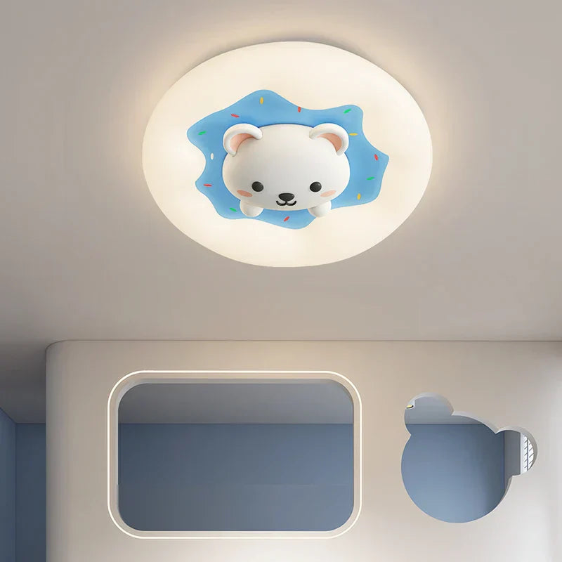 DecorBites™ Kids Room Chandelier Remote Dimable Ceiling Lights