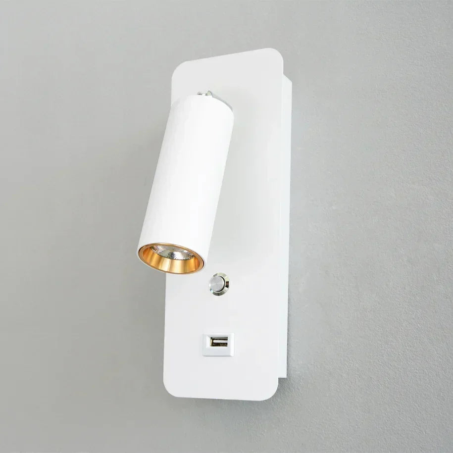 DecorBites™ LED Wall Lights with Switch and USB Interface, Modern Wall Sconce Lighting