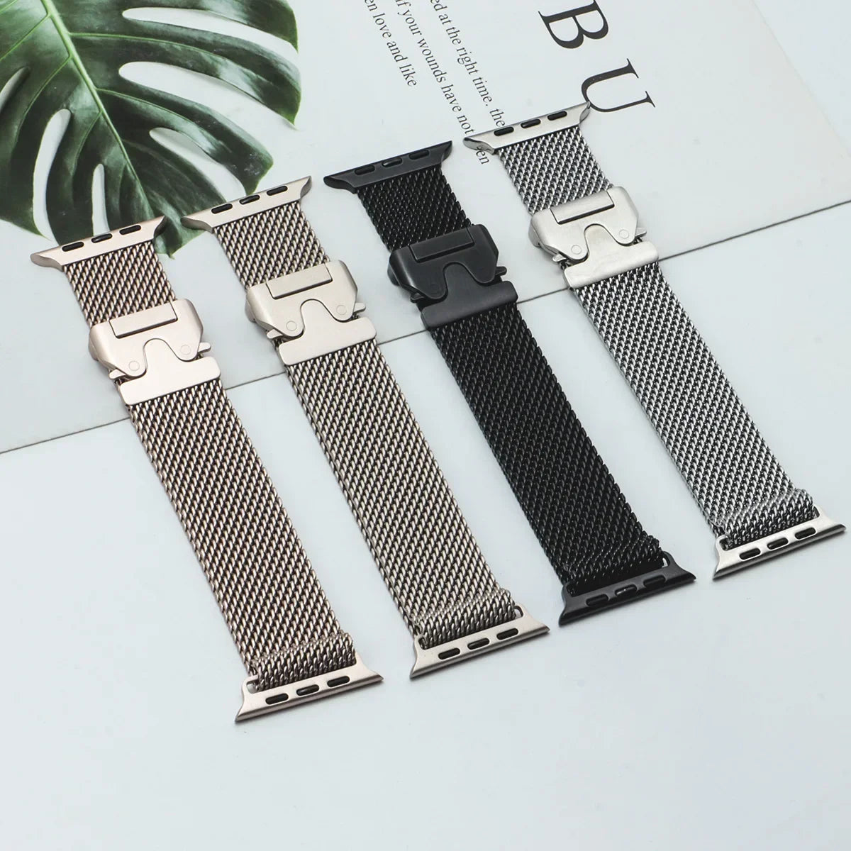 Apple Watch Milanese Strap - Premium Loop Bracelet Band