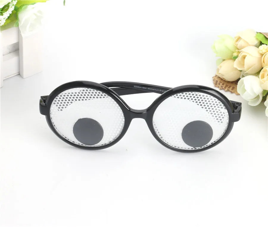 Googly Eyes Goggles | Shaking Eyes Party Glasses for Halloween and Costume Fun