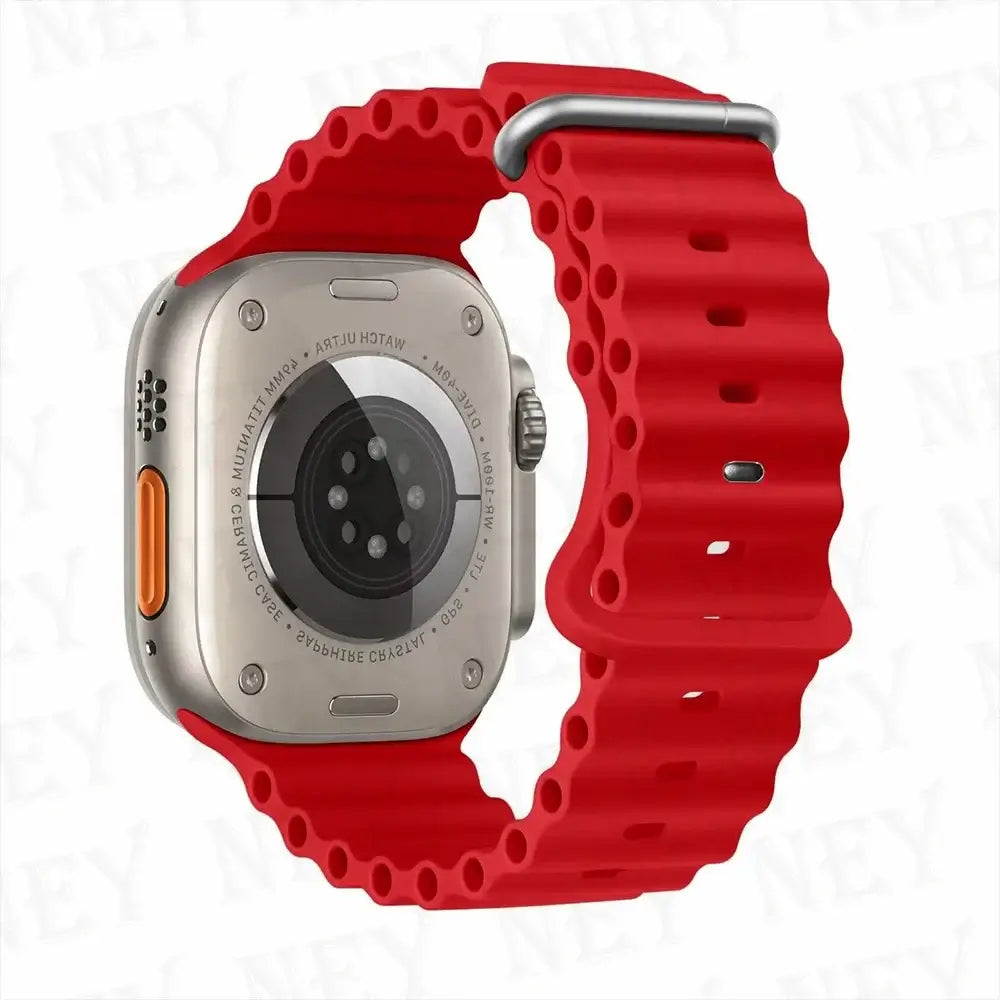 Apple Watch Silicone Strap - Soft Flexible Comfortable Fit