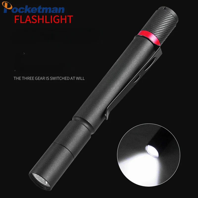 Powerful LED Keychain Flashlight | Waterproof Pocket Torch for Camping and Fishing