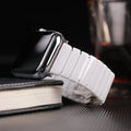 Apple Watch Ceramic Strap - Premium Stainless Steel Clasp