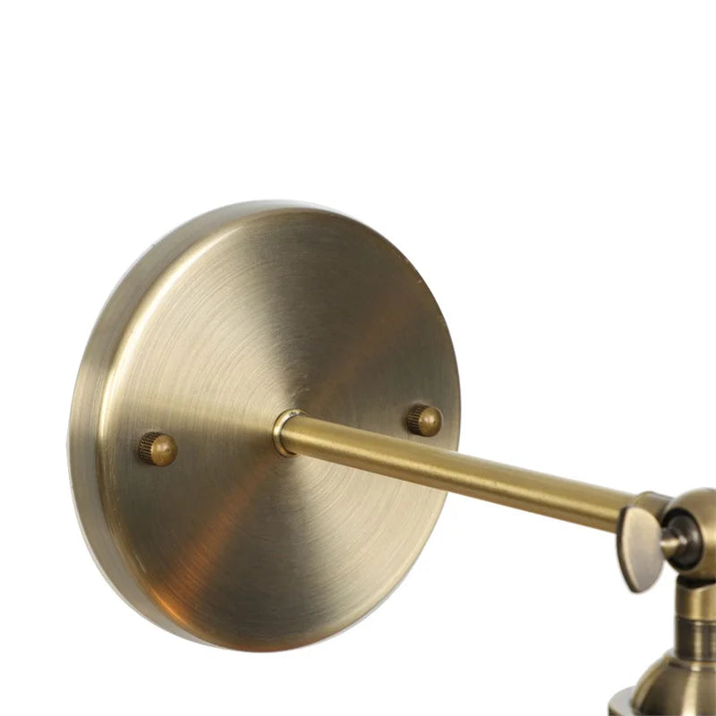 DecorBites™ Industrial Vintage LED Wall Sconce Stair Loft Bedside Lamp Glass Mirror Light